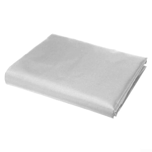 Poolabdeckung für den Außenbereich, wasserdicht, staubdicht, 210D-Oxford-Gewebe, Poolschutz mit reflektierender silberfarbener Wärmespeicherung (400 x 211 cm) von FACAIIO