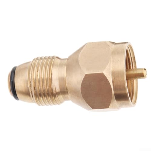 Propan-Adapter für schnelles Nachfüllen, LP-Gasflaschenkupplung für Coleman 0,5 kg Heizungstanks Propan-Adapter für schnelles Nachfüllen, LP-Gasflaschenkupplung für Coleman 0,5 kg Heizungstanks von FACAIIO