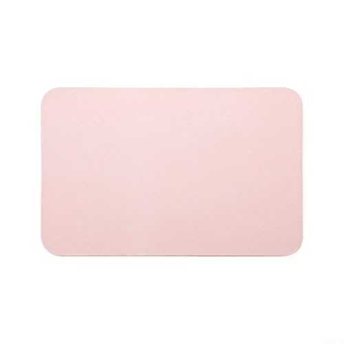 Schnell trocknende Kieselgur Fußmatte verschönert Ihr Bad oder Ihre Küche Ästhetik (Rosa) von FACAIIO