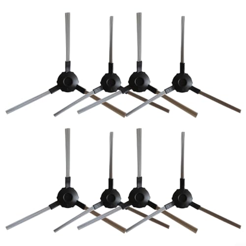 Seitenbürsten, für Blaupunkt, Bluebot, XPOWER/BPK-VCBB1XPW+, XEASY BPK VCBB1XE Roboter-Staubsauger, 8 Stück von FACAIIO