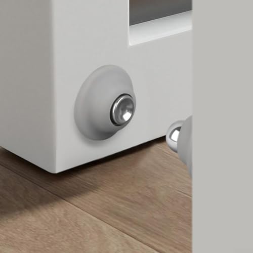 Sichern Sie Ihre Türen mit magnetischem Türstopper, nicht beschädigend, starke Saugkraft und Wandhalterung (2 Stück) von FACAIIO