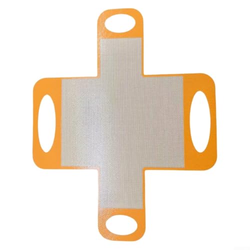 Silikon-Kastenformen, für einfache Teigübertragung und perfekte Backperfektion (Orange) von FACAIIO