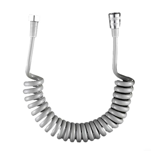 Spiralfederschlauch aus PU-Material für Duschköpfe, verdickter Rohrdurchmesser für Haltbarkeit, Anti-Stretch und explosionsgeschützt, platzsparendes Design mit flexibler Teleskop-Funktion (3 Meter Spiralfederschlauch aus PU-Material für Duschköpfe, verdickter Rohrdurchmesser für Haltbarkeit, Anti-Stretch und explosionsgeschützt, platzsparendes Design mit flexibler Teleskop-Funktion (3 Meter von FACAIIO