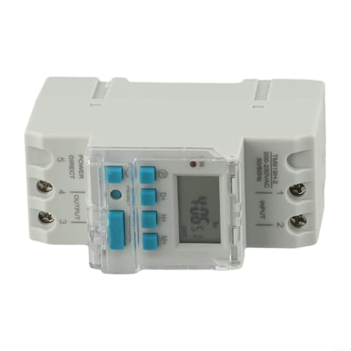 TM919H Digitale Timerrelaissteuerung, AC 220V, für verschiedene Timing-Anwendungen bis zu 168 Stunden TM919H Digitale Timerrelaissteuerung, AC 220V, für verschiedene Timing-Anwendungen bis zu 168 Stunden von FACAIIO
