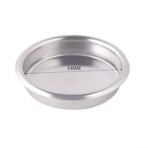 Waschen Sie Ihre Kaffeemaschine mit diesem Blindfilterkorb aus Edelstahl in drei Größen (54 mm) von FACAIIO