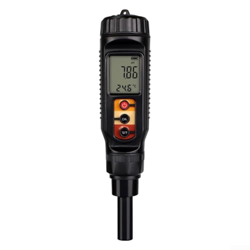 pH-Messgerät für Teig, Boden und Wasser genaue Schnellmessung Thermometer mit LCD-Display pH-Messgerät für Teig, Boden und Wasser genaue Schnellmessung Thermometer mit LCD-Display von FACAIIO