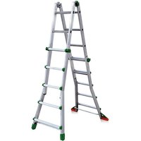 Aluminium-Teleskopleiter FACAL 4x5 Arbeitshöhe max. 6,05 m ALU PRO - BK4A Aluminium-Teleskopleiter FACAL 4x5 Arbeitshöhe max. 6,05 m ALU PRO - BK4A von FACAL