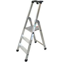 Profi Stehleiter 5 Stufen - Maximale Arbeitshöhe 3.12m - Q50/5 von MATISÈRE