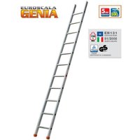Einfache Aluminiumleiter 9 Sprossen hoch. Arbeit 3,85 m Genia - GS300 - Facal von FACAL
