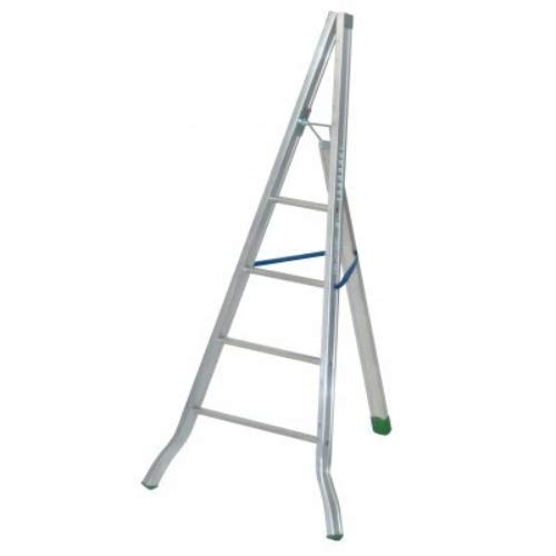 Profi-Obstbaumleiter konisch aus Aluminium F600 4 Trapezsprossen von FACAL