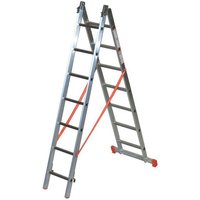 Facal Mehrzweckleiter 2-teilig GENIA S300 2x7 Sprossen Facal Mehrzweckleiter 2-teilig GENIA S300 2x7 Sprossen von FACAL