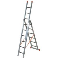 Facal Mehrzweckleiter 3-teilig GENIA S300 3x6 Sprossen von FACAL