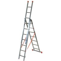 Facal Mehrzweckleiter 3-teilig GENIA S300 3x7 Sprossen von FACAL