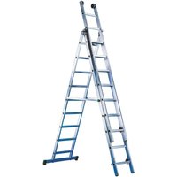 Facal Mehrzweckleiter DAMA 3-teilig 3x11 Sprossen Facal Mehrzweckleiter DAMA 3-teilig 3x11 Sprossen von FACAL