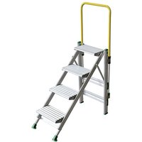 Stehleiter 4 Stufen - Maximale Arbeitshöhe 2.96m - PO-4/M von FACAL