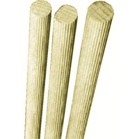 Facett - Mahagoni-Riffelstab 16 x 1000 mm von FACETT