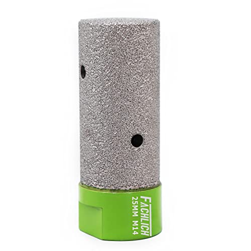 FACHLICH Diamant Fingerfräser 25mm M14 Gewinde Vergrößerung Vorhandener Löcher in Porzellan Keramik Marmor Granit FACHLICH Diamant Fingerfräser 25mm M14 Gewinde Vergrößerung Vorhandener Löcher in Porzellan Keramik Marmor Granit von FACHLICH