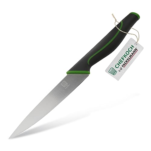 CHEFKOCH Chefmesser – Messer zum mühelosen Schneiden von Fleisch, Fisch & Gemüse – Scharfe Klinge aus Premium Edelstahl – Der Allrounder für Profis & Hobbyköche CHEFKOCH Chefmesser – Messer zum mühelosen Schneiden von Fleisch, Fisch & Gemüse – Scharfe Klinge aus Premium Edelstahl – Der Allrounder für Profis & Hobbyköche von FACKELMANN