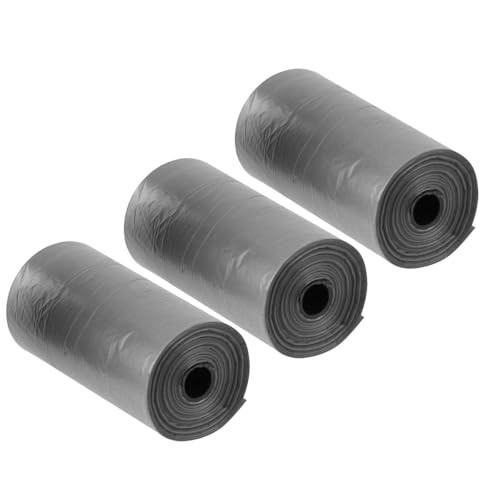 FACKELMANN 59914 Hygienebeutel Ersatzrollen für Halter 59913, grau/transparent von FACKELMANN