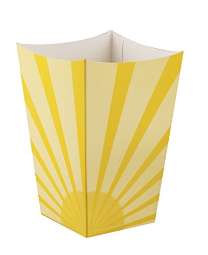 FACKELMANN 6 Snack-/ Popcornbox, Pappe, Mehrfarbig, 55 x 55 x 25 cm, 6-Einheiten von FACKELMANN