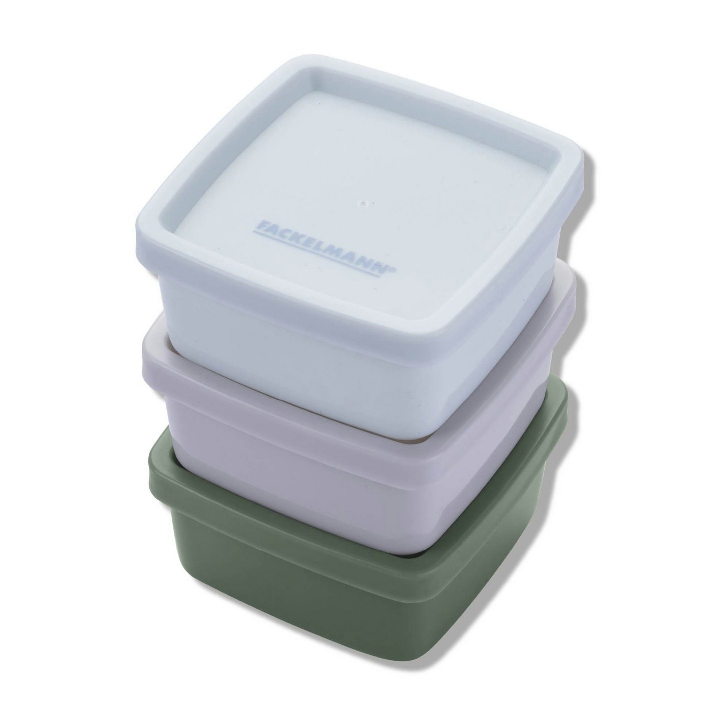 FACKELMANN Aufbewahrungsdose Snacking-Boxen 3er-Set, Frischhalteboxen, Vorratsdosen FACKELMANN Aufbewahrungsdose Snacking-Boxen 3er-Set, Frischhalteboxen, Vorratsdosen von FACKELMANN