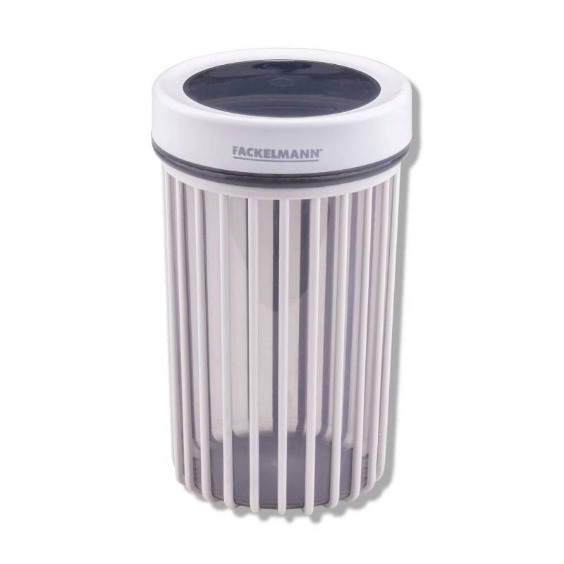 FACKELMANN Aufbewahrungsdose Vorratsdose, Aufbewahrungsbehälter, Küchendose, Rillendesign von FACKELMANN