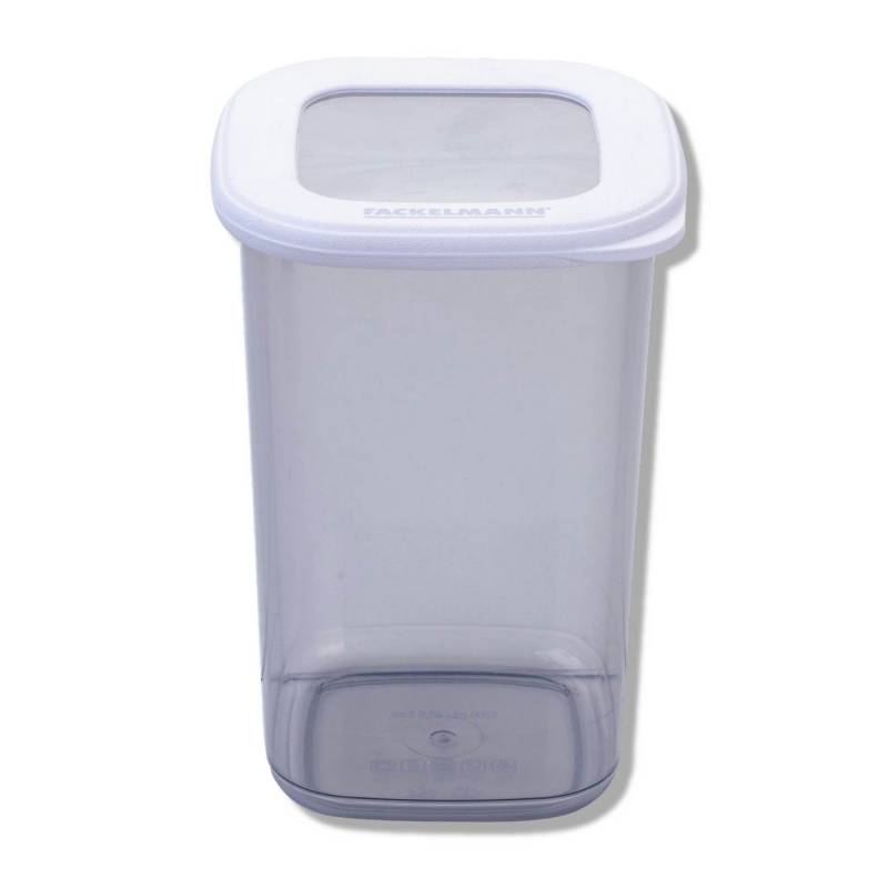 FACKELMANN Aufbewahrungsdose Vorratsdose eckig, Küchenorganizer, Mehl- & Reisbehälter von FACKELMANN