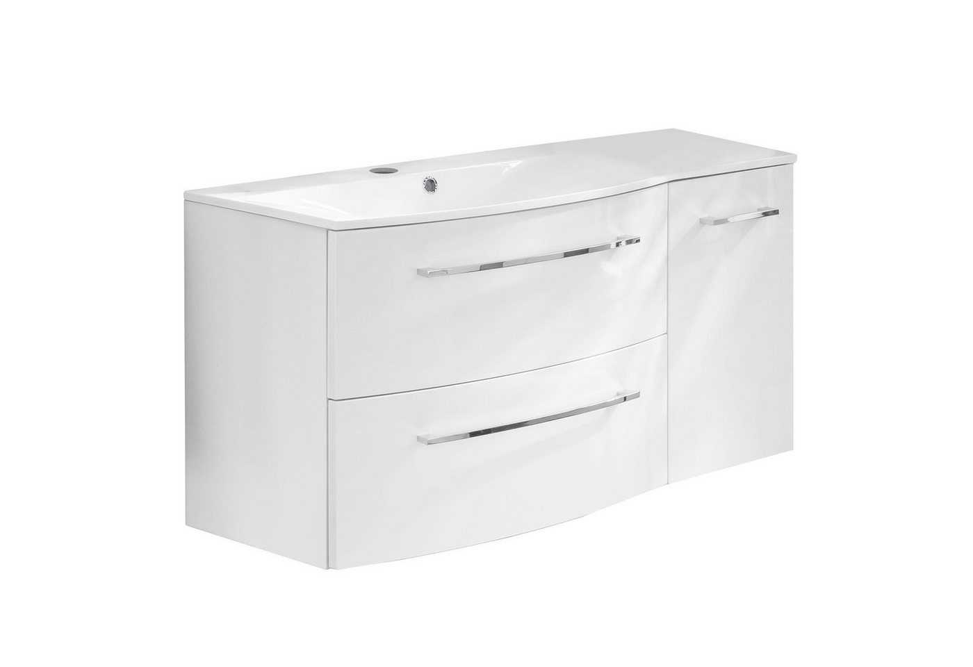 FACKELMANN Badmöbel-Set VERONA Badmöbel Set 3-teilig 115 cm breit, Ablage rechts+ Unterschrank FACKELMANN Badmöbel-Set VERONA Badmöbel Set 3-teilig 115 cm breit, Ablage rechts+ Unterschrank von FACKELMANN