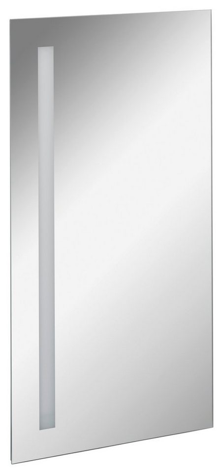 FACKELMANN Badspiegel Mirrors Spiegel linear / LED-Beleuchtung / Breite 40 cm / hängend von FACKELMANN