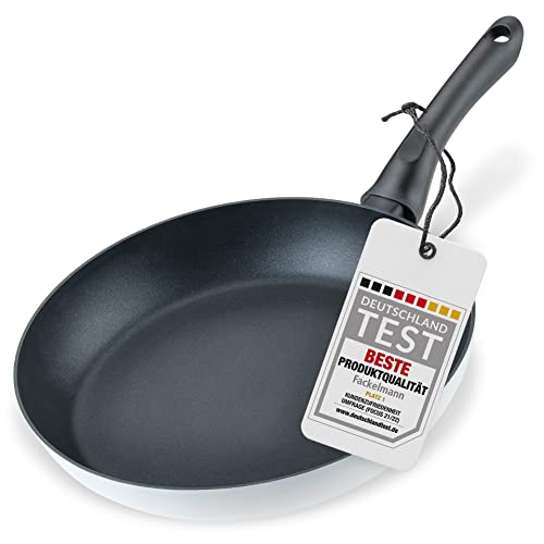 FACKELMANN Bratpfanne Arcadalina 28cm – Frei von PFAS – Antihaft-Pfanne aus 90% recyceltem Aluminium und Keramik-Beschichtung – Induktionspfanne zum Kochen & Anbraten von FACKELMANN