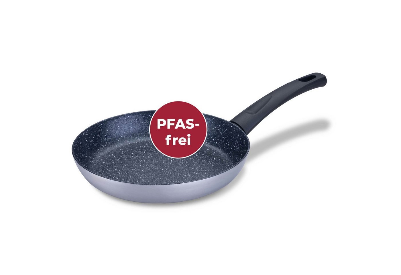 FACKELMANN Bratpfanne Keramik-Antihaftbeschichtung, Ergonomischer Griff von FACKELMANN