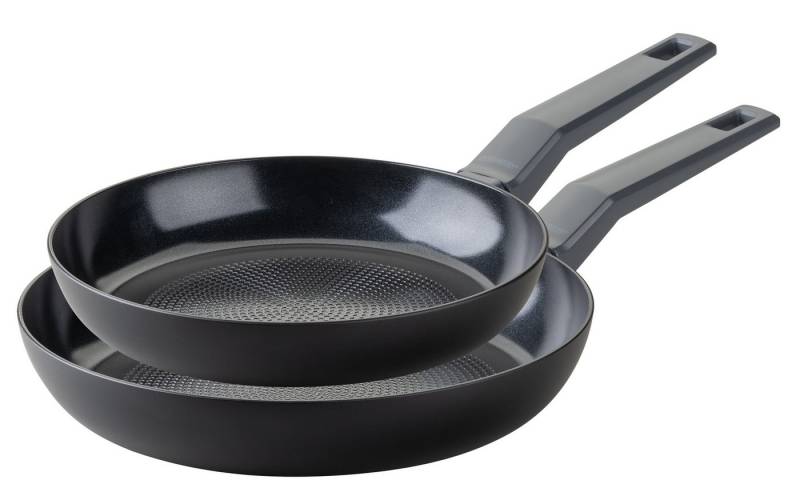 FACKELMANN Bratpfanne Statement, Aluminium (Set, 2-tlg), 2er Pfannenset Statement – Bratpfannen, Kochpfannen, Aluminium-Pfannen von FACKELMANN
