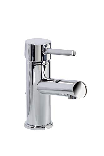 FACKELMANN Wasserhahn HYPE Chrom Glanz/hochwertiger Wasserhahn für zu Hause/Armatur mit einer reduzierten zu gleich eleganten Optik (Farbe: Chrom Glanz) / Maße: ca. 15,5 cm/Menge: 1 Stück von FACKELMANN