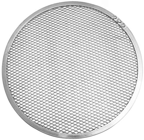FMprofessional Pizza-Screen Ø 28 cm PIZZA (Farbe: Alu), Menge: 1 Stück, Silber von FACKELMANN