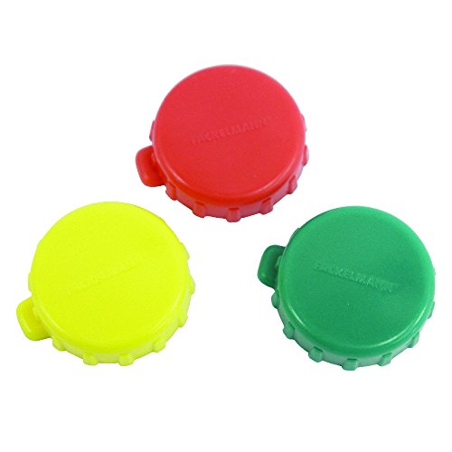 FACKELMANN Flaschenverschluss 10St, Kunststoff-Kronkorken zum Verschließen von Allen handelsüblichen Flaschen, spülmaschinengeeignet, 2,3, 16109, Rot/Weiss FACKELMANN Flaschenverschluss 10St, Kunststoff-Kronkorken zum Verschließen von Allen handelsüblichen Flaschen, spülmaschinengeeignet, 2,3, 16109, Rot/Weiss von FACKELMANN