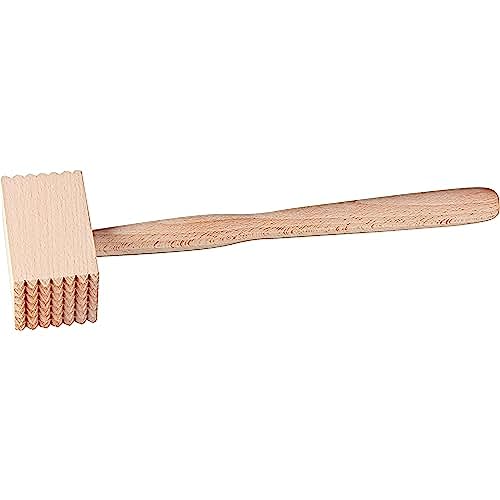 FACKELMANN 31088 Fleischklopfer Fair 31,5cm aus Buche, Holz, Beige, 31,5 x 8 x 5 cm FACKELMANN 31088 Fleischklopfer Fair 31,5cm aus Buche, Holz, Beige, 31,5 x 8 x 5 cm von FACKELMANN