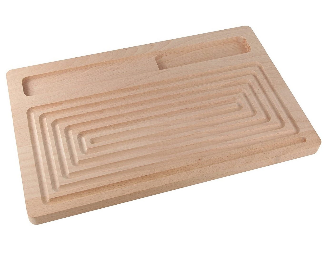 FACKELMANN Schneidebrett Brotschneidbrett, Buche-Schneidbrett,Holz-Brettchen von FACKELMANN