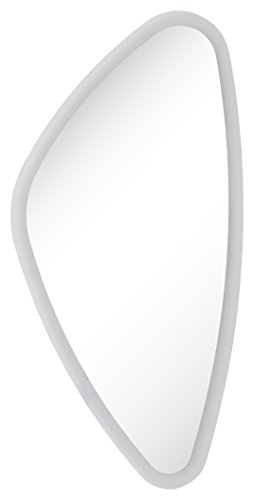 FACKELMANN LED Spiegel Organic Mirrors/Wandspiegel mit umlaufender LED-Beleuchtung/Maße (B x H x T): ca. 40 x 75 x 3 cm/hochwertiger Badspiegel/Breite 40 cm von FACKELMANN