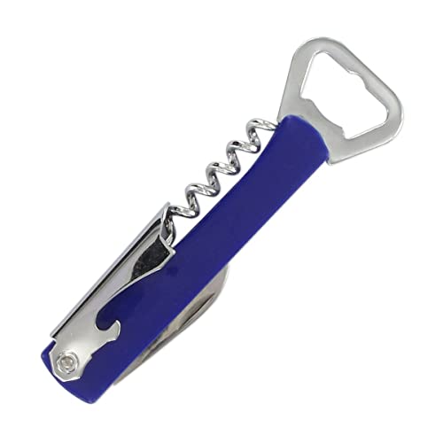 FACKELMANN Korkenzieher, multifunktional, Weinkorkenzieher, Flaschenöffner, verschiedene Farben, 13,5 x 8 x 1 cm, 1 Stück FACKELMANN Korkenzieher, multifunktional, Weinkorkenzieher, Flaschenöffner, verschiedene Farben, 13,5 x 8 x 1 cm, 1 Stück von FACKELMANN