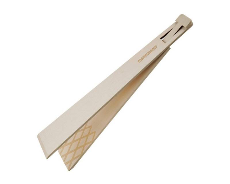 FACKELMANN Pfannenwender FACKELMANN Eco 2in1 Zange und Wender, 32cm, Holz von FACKELMANN