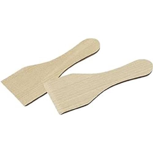 Fackelmann 30101 2 Raclettespachteln 13 x 4 cm Holz von FACKELMANN