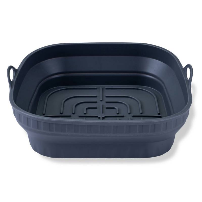 FACKELMANN Silikonform Backform für Heißluftfritteuse, faltbar, gerillter Boden, platzsparend FACKELMANN Silikonform Backform für Heißluftfritteuse, faltbar, gerillter Boden, platzsparend von FACKELMANN