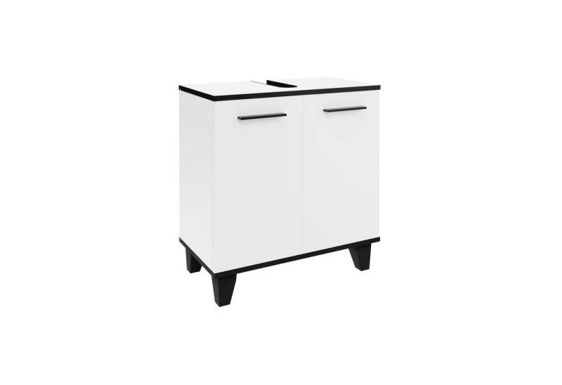 FACKELMANN Unterschrank TE-A Waschtischunterschrank, Badunterschrank, Unterbeckenschrank von FACKELMANN