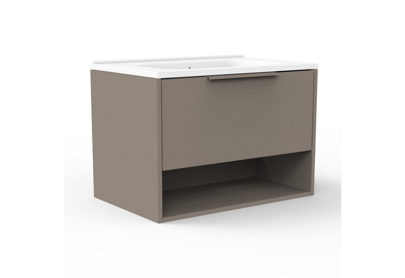 FACKELMANN Waschbeckenunterschrank B.Paris Badmöbelset mit Guss-Waschtisch FACKELMANN Waschbeckenunterschrank B.Paris Badmöbelset mit Guss-Waschtisch von FACKELMANN