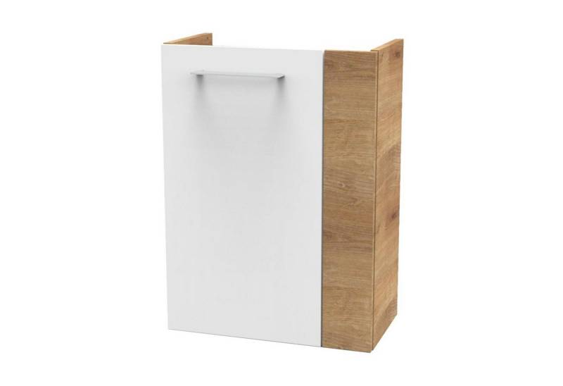 FACKELMANN Waschbeckenunterschrank MILANO Waschbeckenunterschrank schmal – Türanschlag links - hängend von FACKELMANN