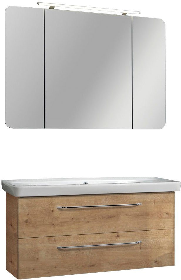 FACKELMANN Waschtisch Waschplatz-Set MILANO, 3-teilig von FACKELMANN