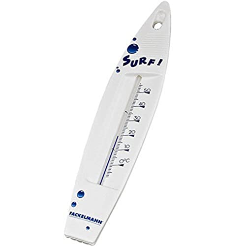 Fackelmann 16377 Badethermometer aus Kunststoff, 19 cm von FACKELMANN