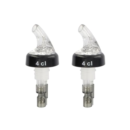 Fackelmann 2 Stück 9342250 Alkoholdosierer, Kugeldosierer, Alkoholdosierer 4 cl, Ausgießer, Flaschendosierer, Messbecher, Kunststoff, Transparent, 4 cm Durchmesser Fackelmann 2 Stück 9342250 Alkoholdosierer, Kugeldosierer, Alkoholdosierer 4 cl, Ausgießer, Flaschendosierer, Messbecher, Kunststoff, Transparent, 4 cm Durchmesser von FACKELMANN