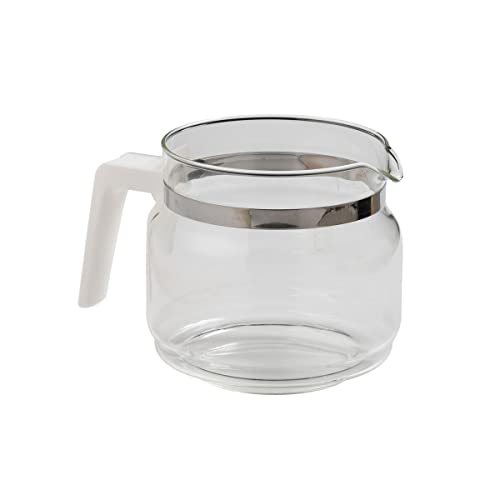 Fackelmann 2060050 Kaffeekanne für Kaffeemaschine, Kunststoff, Glas, 17,5 cm, 17,5 x 14 x 13,5 cm von FACKELMANN