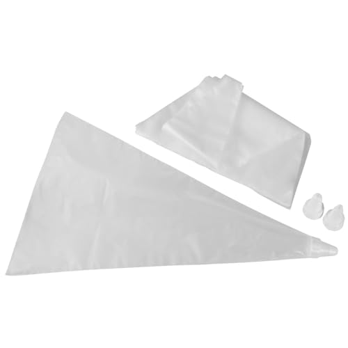 Zenker 42785 Einwegspritzbeutel, Kunststoff, weiß/transparent, 33 x 19 x 2.3 cm von Zenker